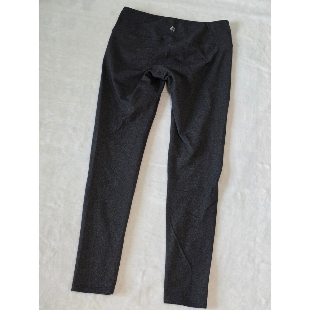 Athleta Gray Heather Activewear Leggings Small 919052 Stretch Yoga Pants